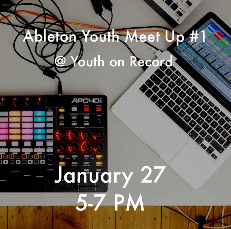 Ableton Youth Meet Up Poster