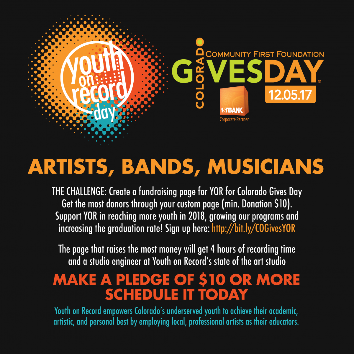 Artist Challenge Colorado Gives Day