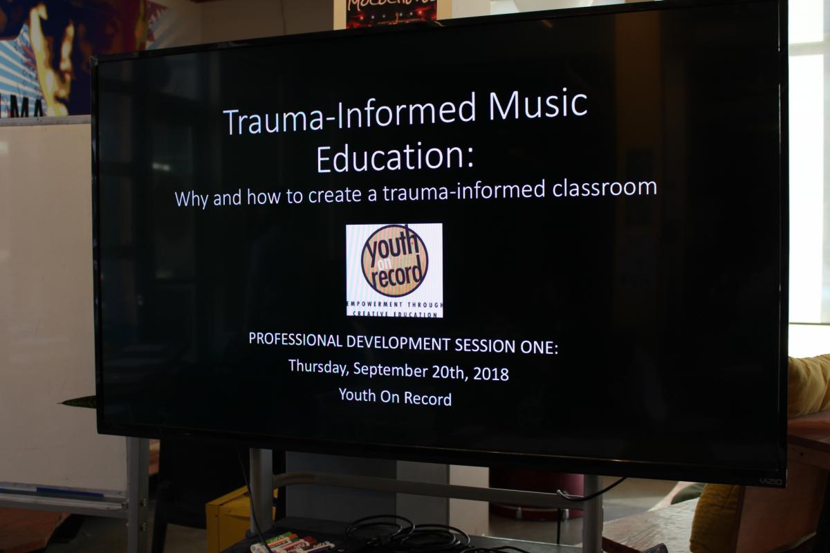 Trauma-Informed Music Education | Youth on Record