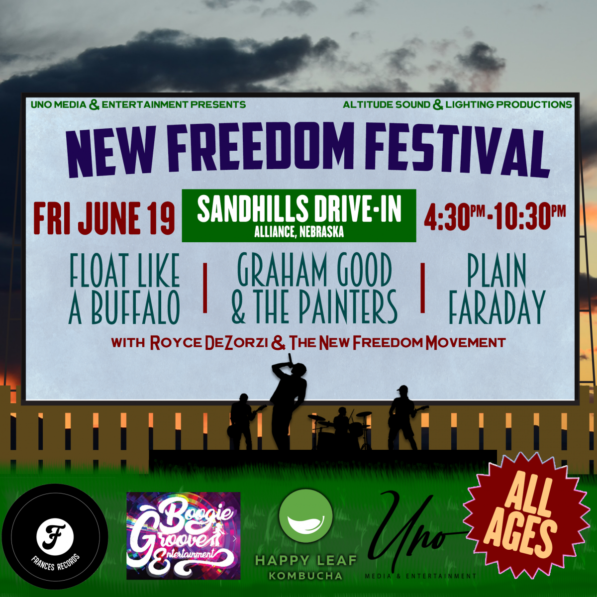 New Freedom Fest Youth on Record