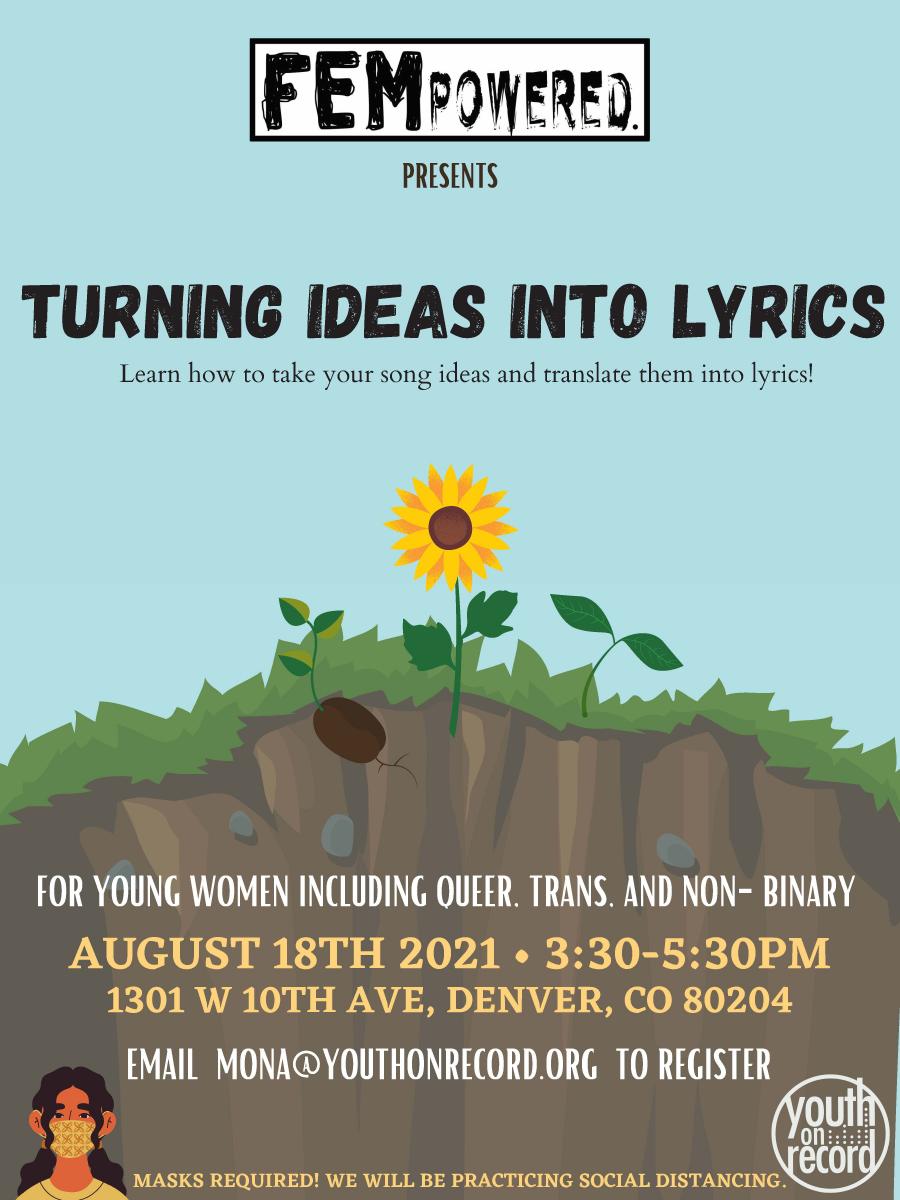 FEMpowered - Turning Ideas Into Lyrics
