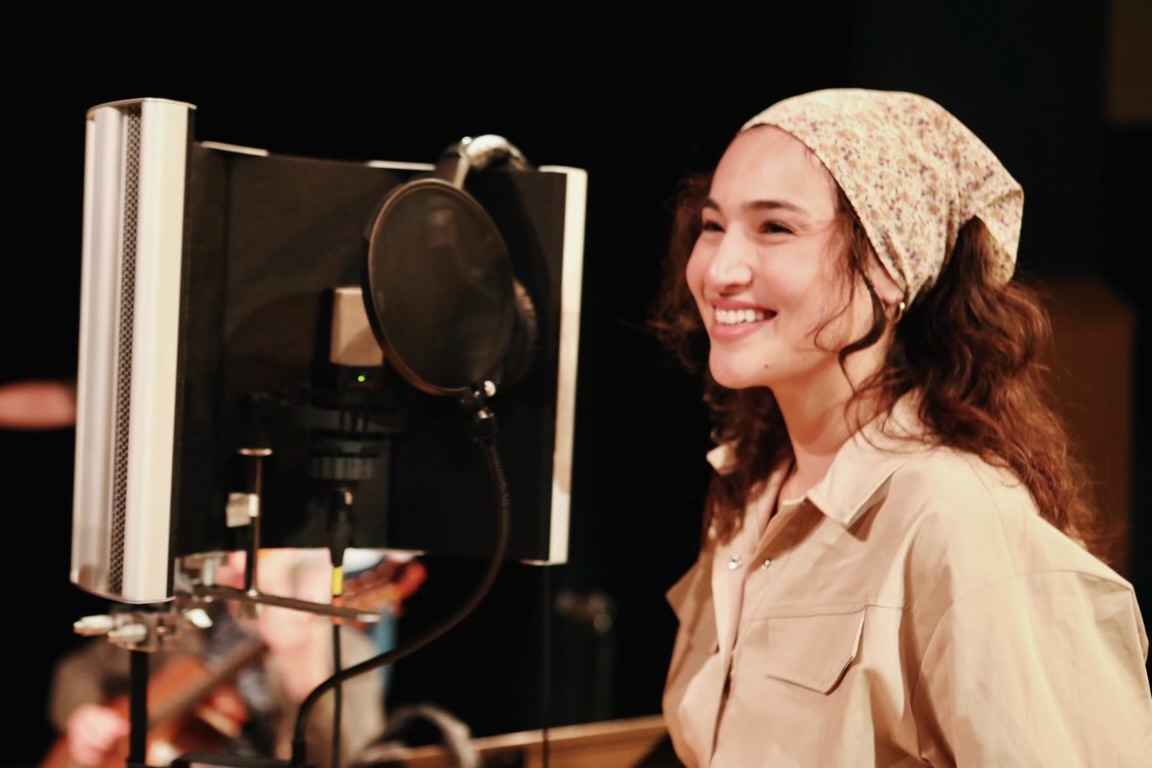 mckey in the recording studio