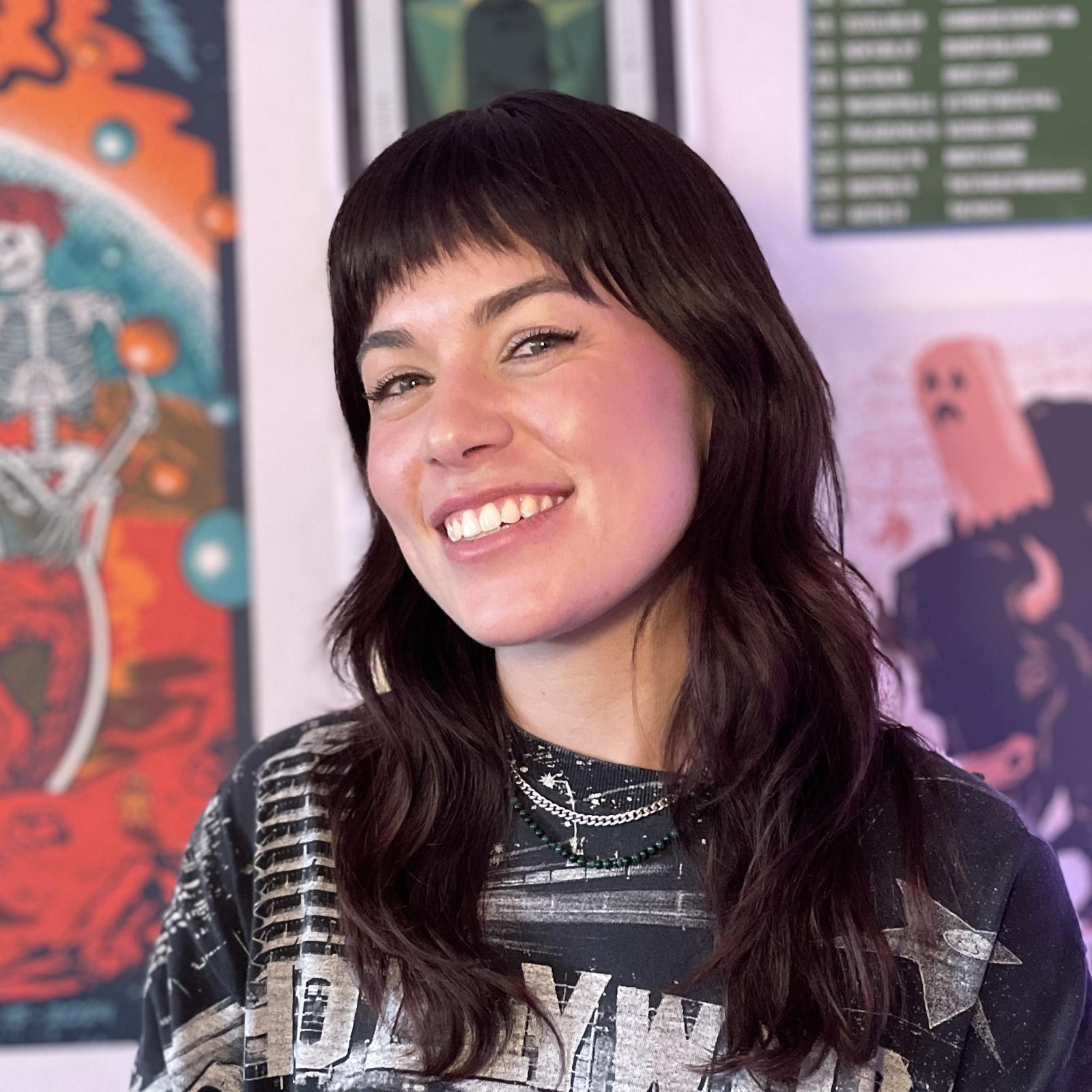 lucy smiling