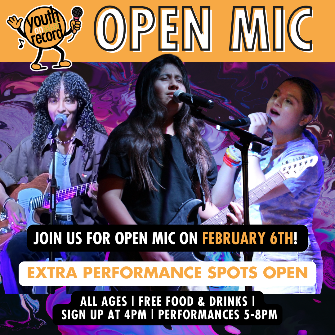 Open mic promo