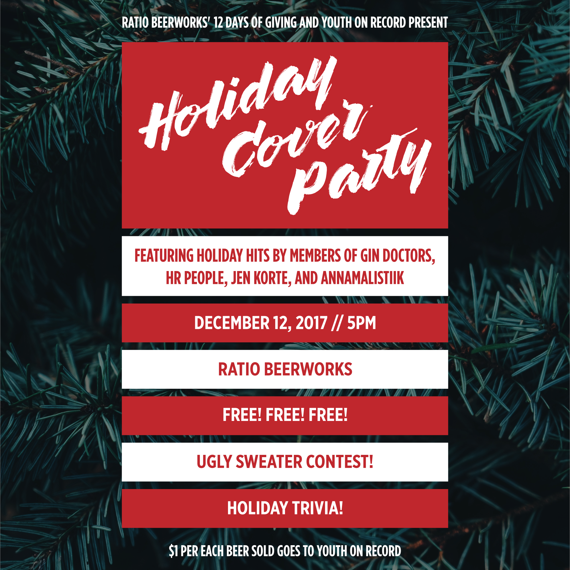 Holiday Cover Party