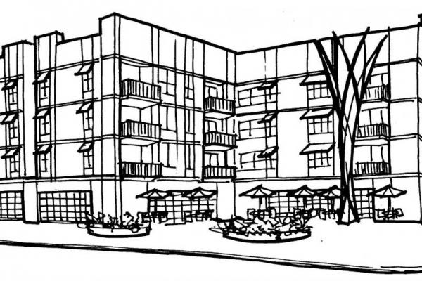 rendering of building