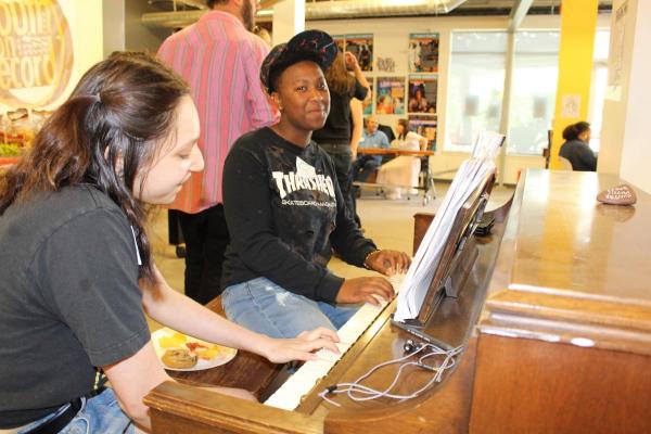 FEMpowered at the piano