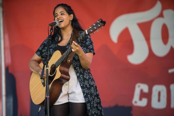 Edwina Maben at Taste of Colorado by Robert Castro