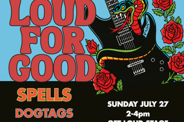Poster for get loud for good concert at UMS