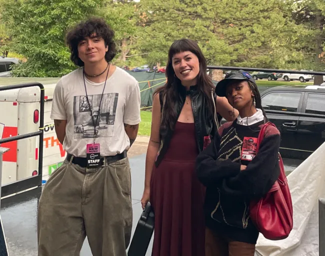 Get Loud Radio Lounge team at Indieverse 2025