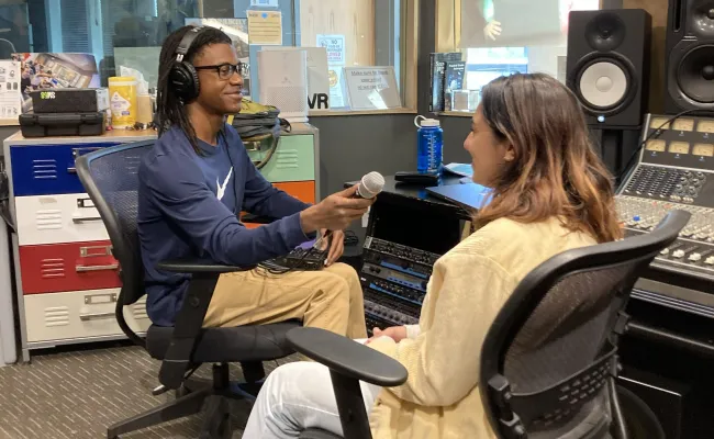 podcast interview