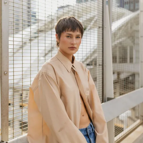 brooklynn looks at camera