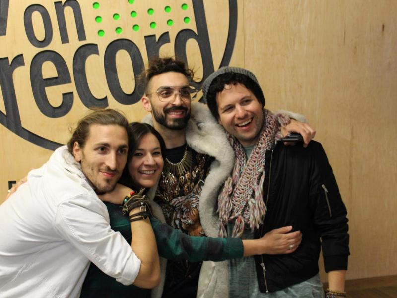 Magic Giant and Alba (Youth on Record Volunteer)